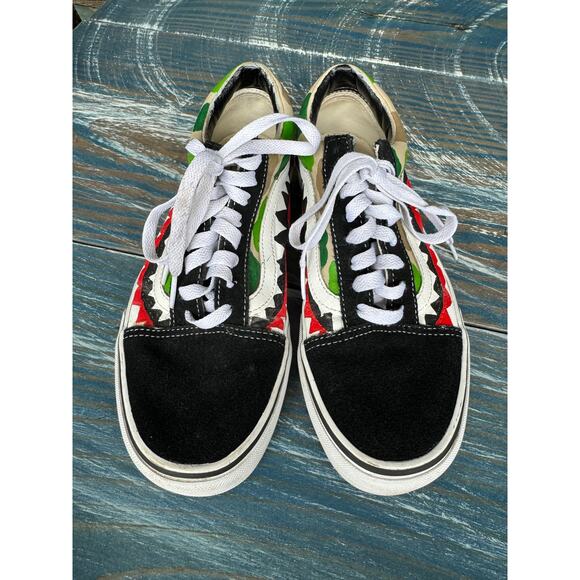 VANS X BAPE Camo Old Skool Shoe/Sneaker,  6.5 mens, 8 womens - Picture 1 of 10
